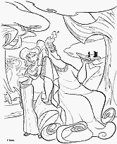 coloriage hades et la fiancee d hercule